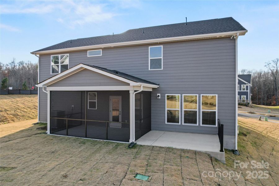 Exterior details and patio area of a home in Forest Creek, Waxhaw (Image 4).