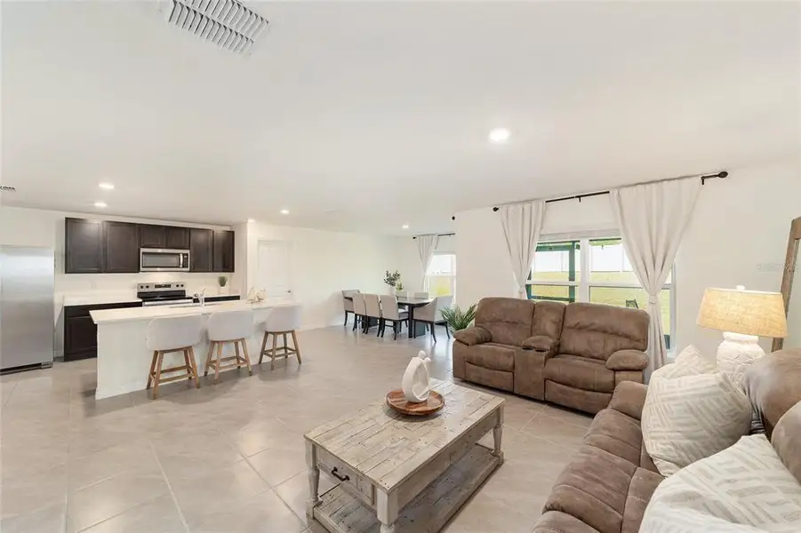 Furnished interior view inside a new home in Huntington Ridge, Ocala (Image 33).