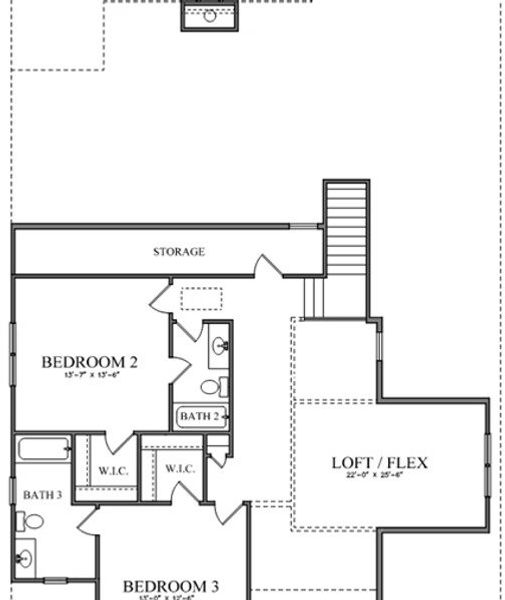 2D floor plan layout for the Trenton B by Bercher Homes in Malone's Pond, Ball Ground, GA (Image 3). 2D floor plan layout for the Trenton B by Bercher Homes in Malone's Pond, Ball Ground, GA (Image 3).