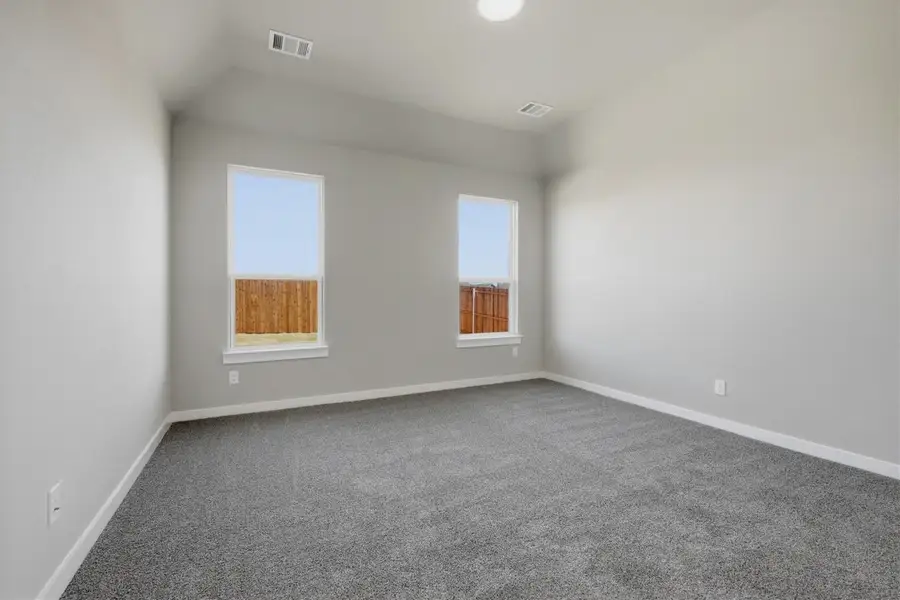 Representative unfurnished interior of a home built from the The Aramis by Lillian Custom Homes in Hickory Hill, Sherman (Image 33). Representative unfurnished interior of a home built from the The Aramis by Lillian Custom Homes in Hickory Hill, Sherman (Image 33).