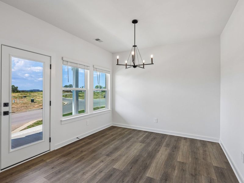 Spacious, unfurnished interior of a new home in Benders Cove - Premier Series, Mount Juliet (Image 10). Spacious, unfurnished interior of a new home in Benders Cove - Premier Series, Mount Juliet (Image 10).