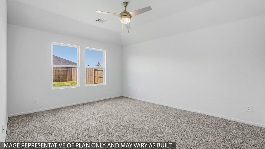 Representative unfurnished interior of a home built from the Glendale by D.R. Horton in Cypress Green, Hockley (Image 17).