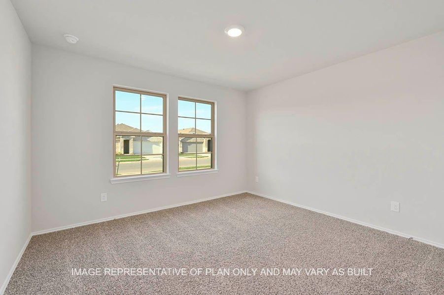 Spacious, unfurnished interior of a new home in Liberty Village, Brenham (Image 9). Spacious, unfurnished interior of a new home in Liberty Village, Brenham (Image 9).