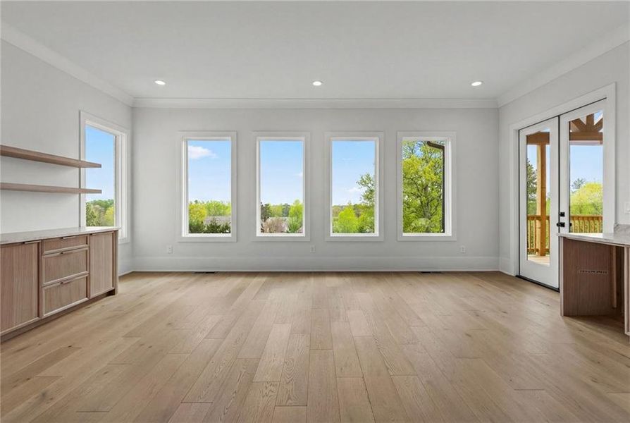 Spacious, unfurnished interior of a new home in , Buford (Image 21).