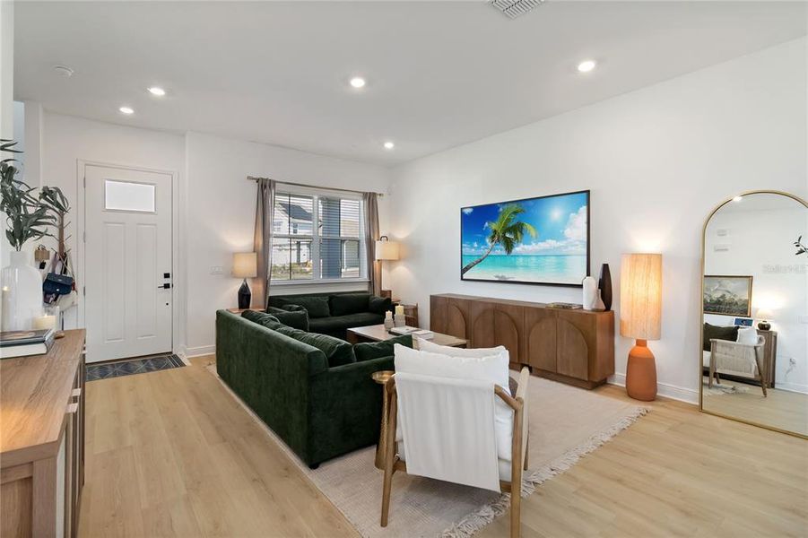 Furnished interior view inside a new home in Weslyn Park at Sunbridge (Craft Homes), St. Cloud (Image 38).