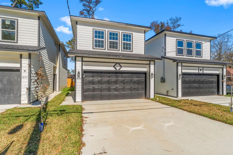 Front exterior of a new home in , Houston, TX, highlighting curb appeal (Image 2). Front exterior of a new home in , Houston, TX, highlighting curb appeal (Image 2).