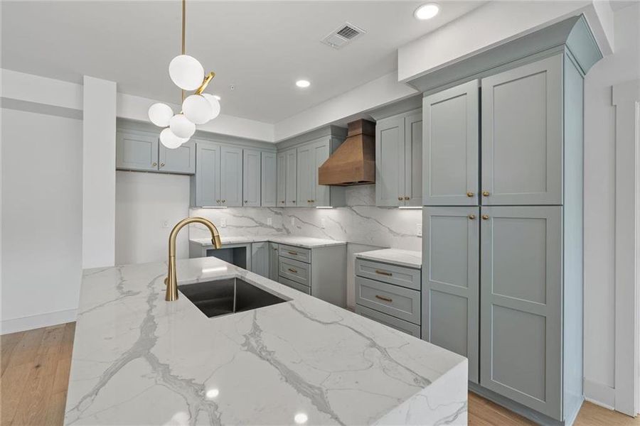 Furnished interior view inside a new home in , Peachtree City (Image 6).