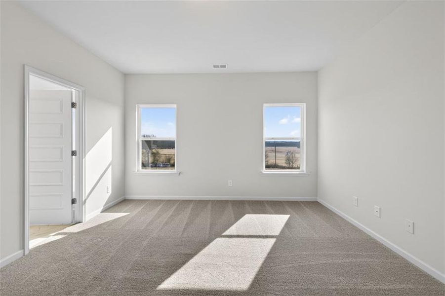 Spacious, unfurnished interior of a new home in Townes At The Stiles, Cartersville (Image 19).