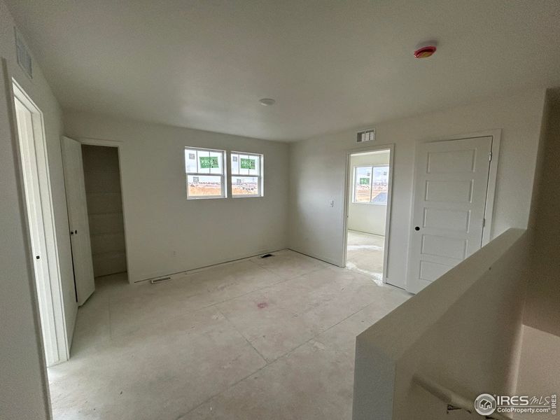 In-progress construction of a new home in Union Colony West, Greeley, CO (Image 8).