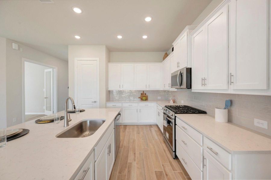 Furnished interior view inside a new home in Jubilee - Reserve Collection, Hockley (Image 4).