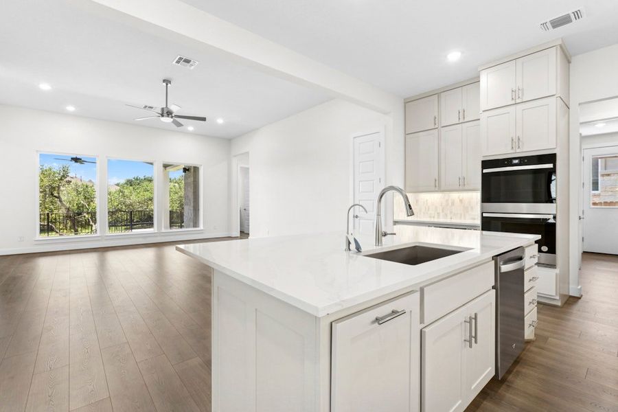 Furnished interior view inside a new home in Riverstone, Georgetown (Image 7).