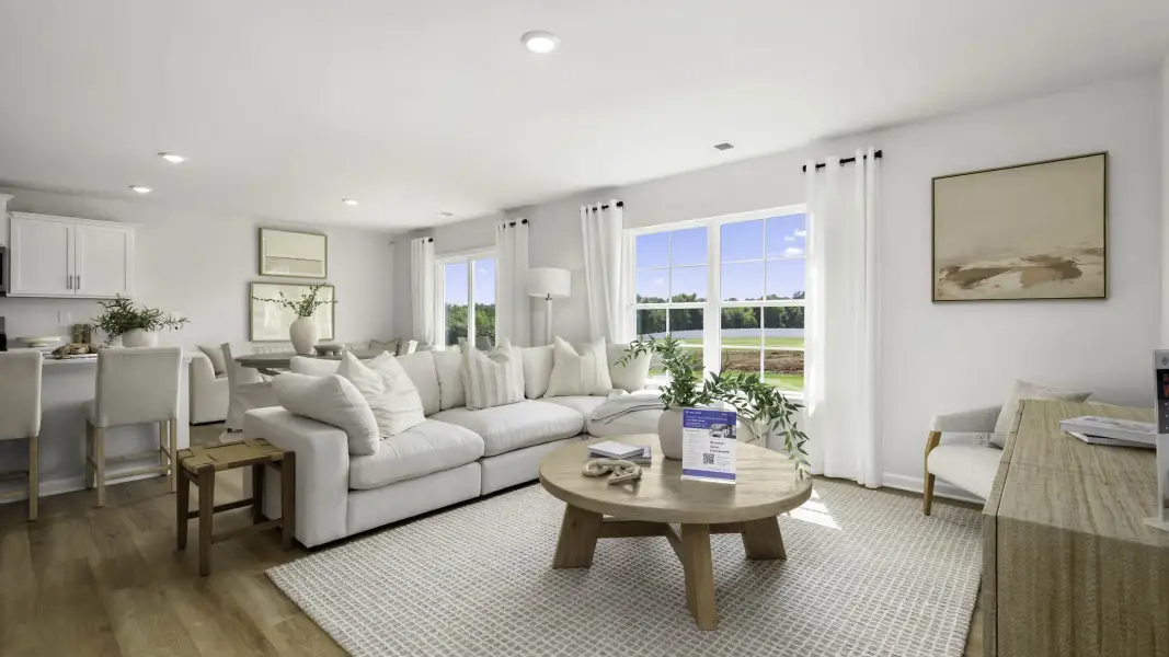 Furnished interior view inside a new home in Waverly Place, Linwood (Image 26).