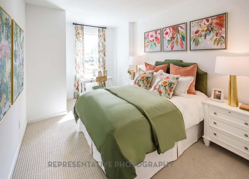 Furnished interior view inside a new home in , Montgomery (Image 5).