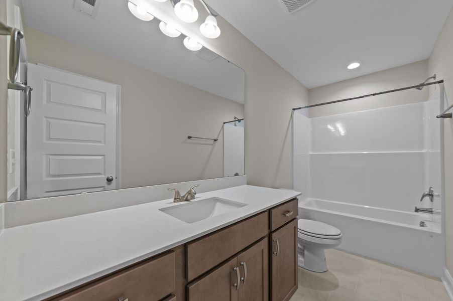 Furnished interior view inside a new home in Arbor Hills South, Greenville (Image 13).