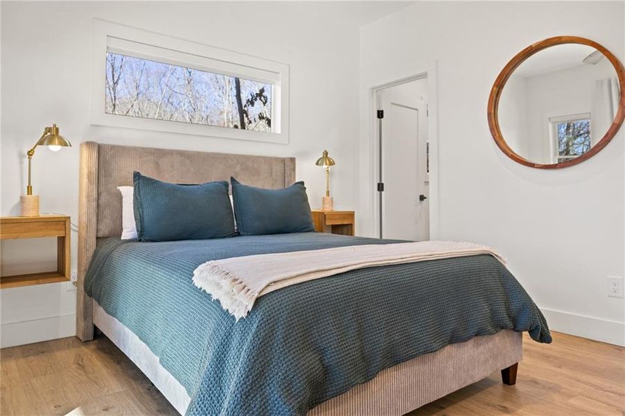 Furnished interior view inside a new home in , Blue Ridge (Image 37).