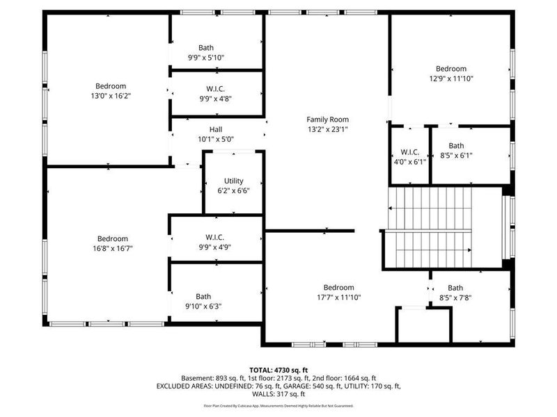 2D floor plan layout of this home in , Atlanta, GA (Image 5).