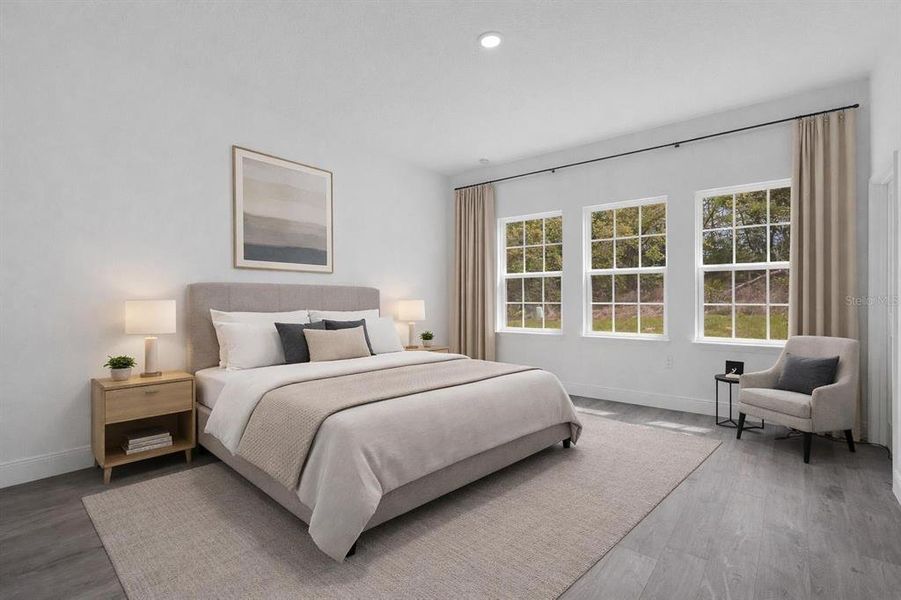 Furnished interior view inside a new home in , Ocala (Image 9).