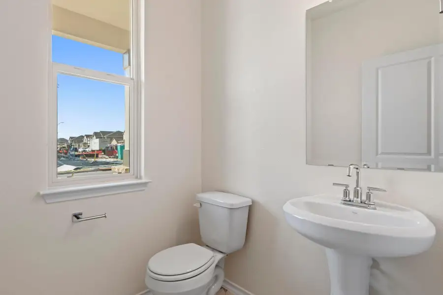 Furnished interior view inside a new home in Salerno - Heritage Collection, Round Rock (Image 8). Furnished interior view inside a new home in Salerno - Heritage Collection, Round Rock (Image 8).