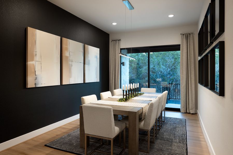 Furnished interior view inside a new home in Riverstone, Georgetown (Image 3).