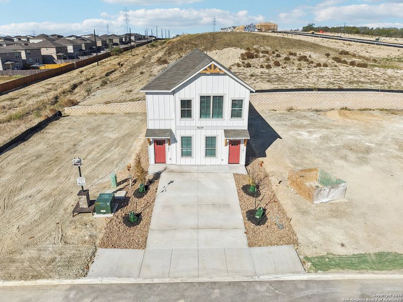 In-progress construction of a new home in Magnolia Village, San Antonio, TX (Image 48). In-progress construction of a new home in Magnolia Village, San Antonio, TX (Image 48).