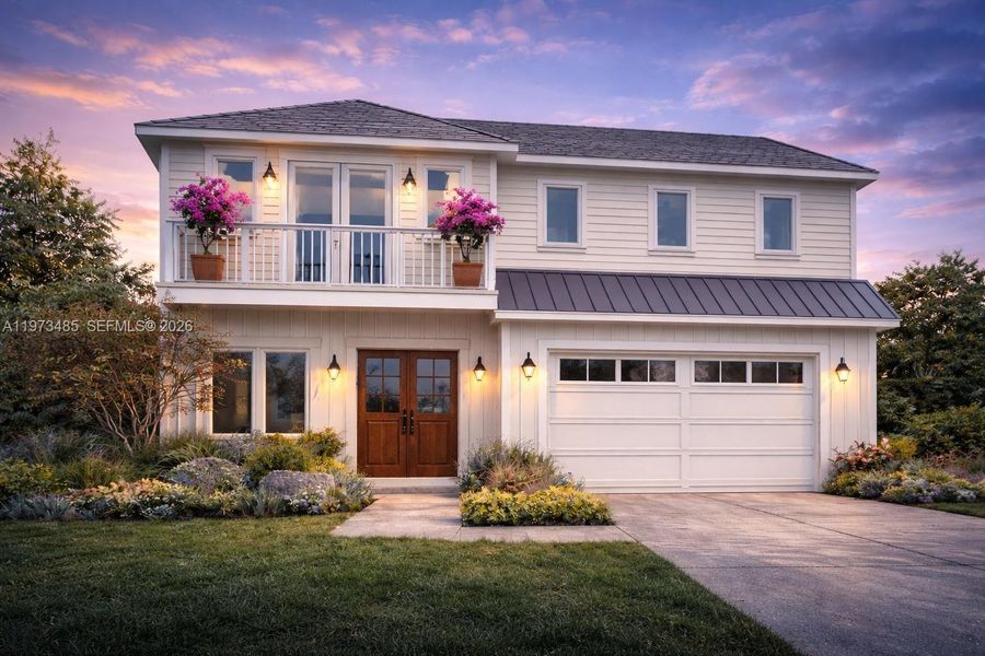 Front exterior of a new home in , Miami, FL, highlighting curb appeal (Image 3).