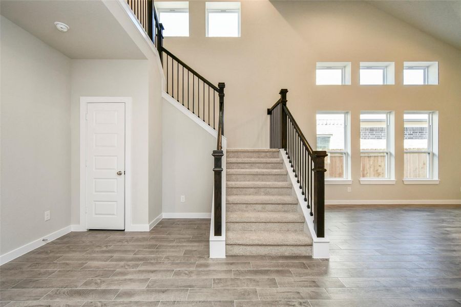 Sample photo of completed home with similar floor plan. Actual colors and selections may vary.