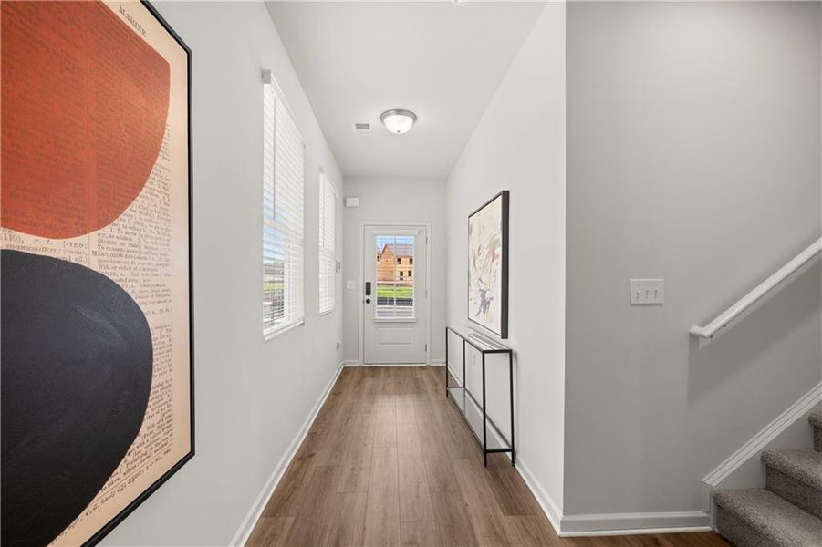 Furnished interior view inside a new home in Walden Park – The Retreat, Jonesboro (Image 18).