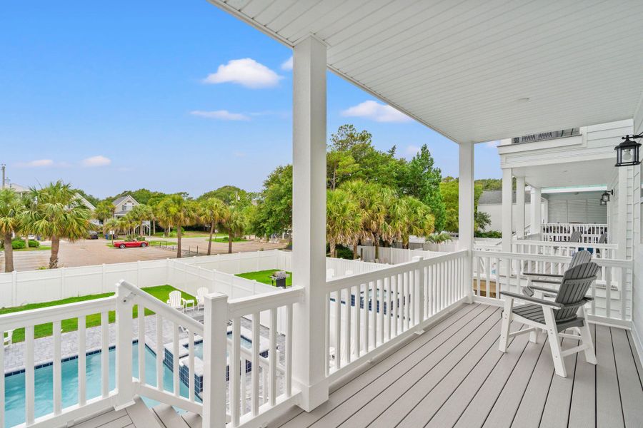 Exterior details and patio area of a home in , Surfside Beach (Image 23).