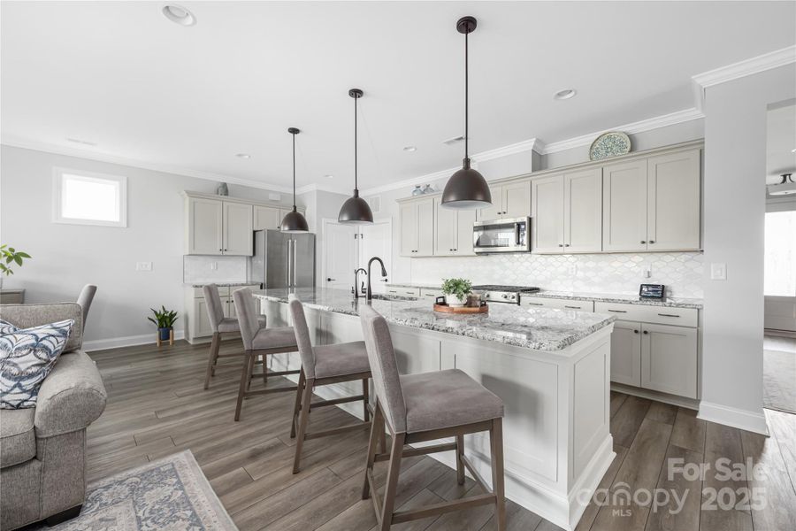 Furnished interior view inside a new home in , Denver (Image 11).