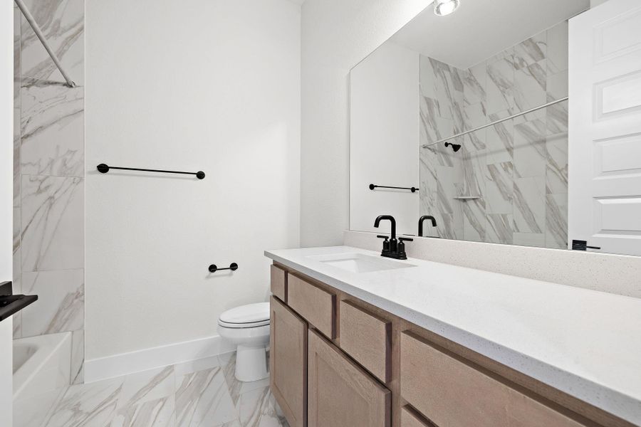 Furnished interior view inside a new home in , Pflugerville (Image 12).