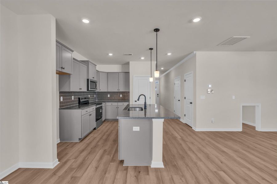 Furnished interior view inside a new home in Halton Oaks, Spartanburg (Image 9).