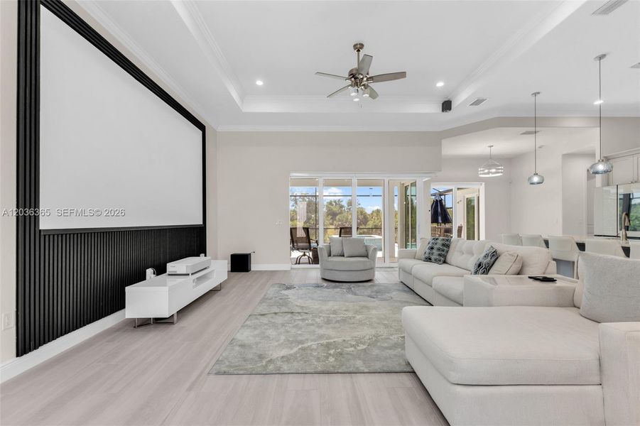Furnished interior view inside a new home in , Port Charlotte (Image 5). Furnished interior view inside a new home in , Port Charlotte (Image 5).