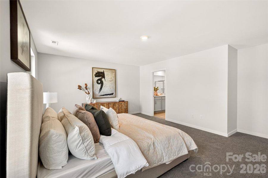 Furnished interior view inside a new home in The Falls at Newton, Newton (Image 15).