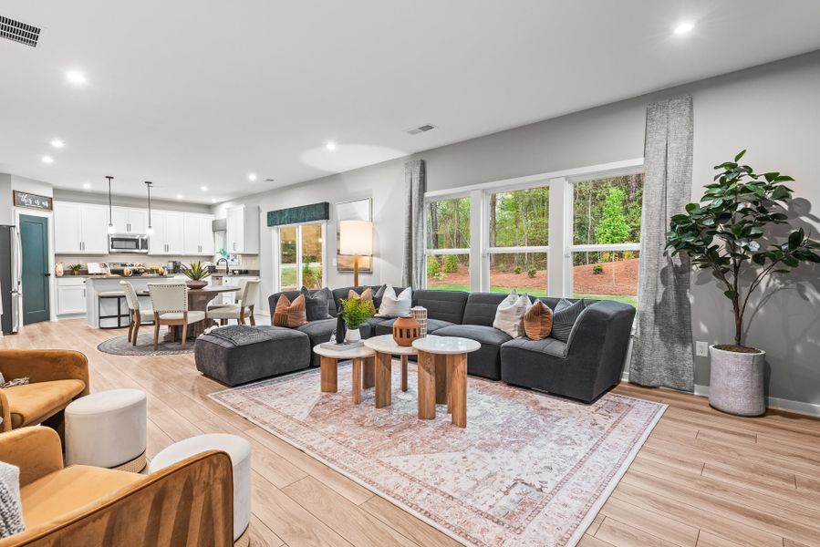 Furnished interior view inside a new home in Sage Woods, Dallas (Image 16).
