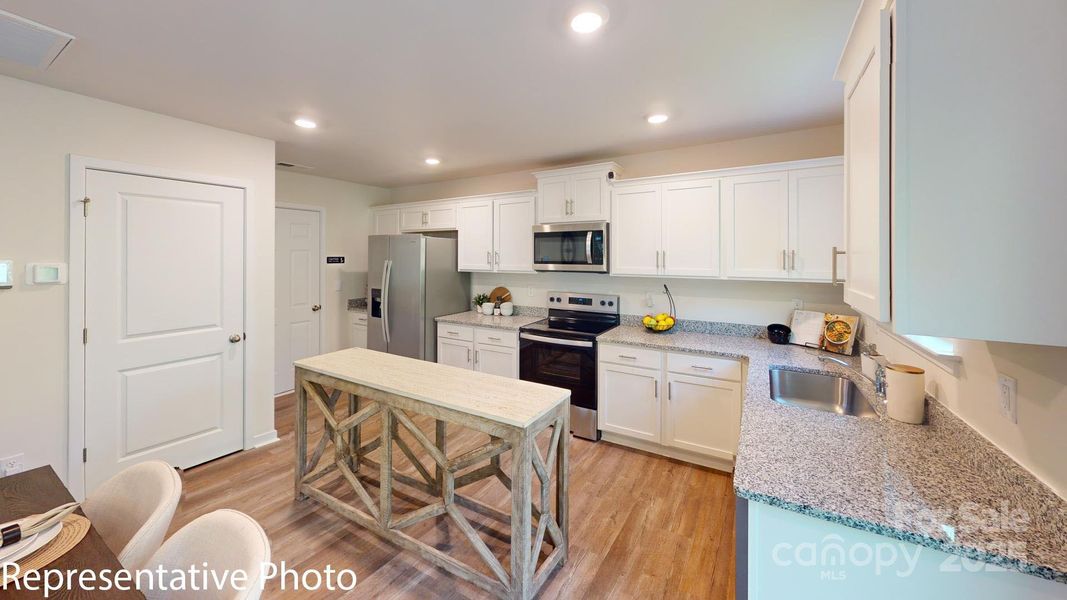 Furnished interior view inside a new home in Woodhaven at Chester, Chester (Image 31).
