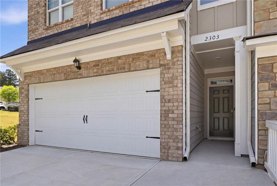 Exterior details and patio area of a home in , Buford (Image 25).
