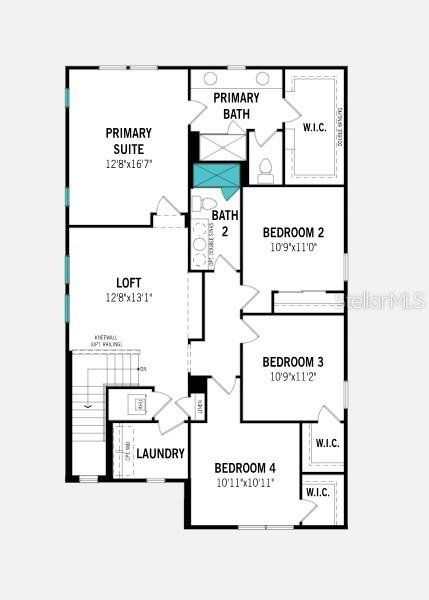 Windley Floorplan - Second Floor