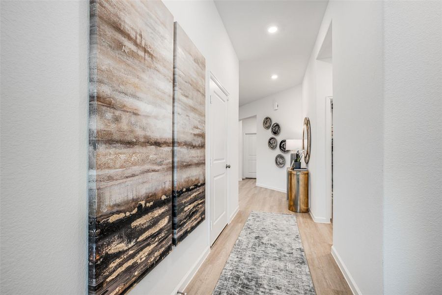 Furnished interior view inside a new home in Anniston, Katy (Image 25).