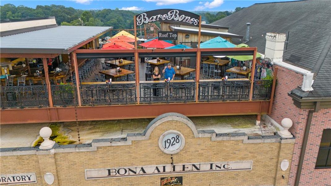 Front exterior of a new home in Millcroft Townhomes, Buford, GA, highlighting curb appeal (Image 32).