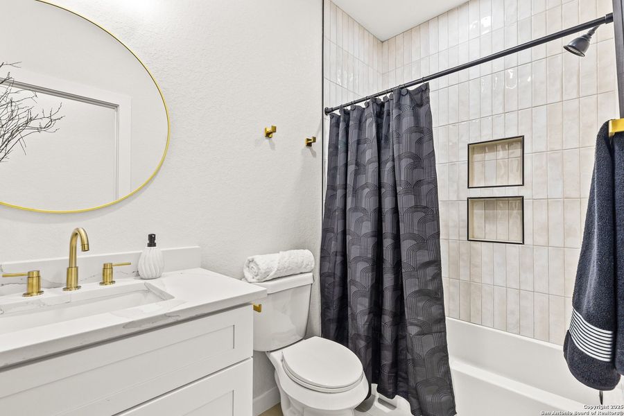 Furnished interior view inside a new home in , San Antonio (Image 11). Furnished interior view inside a new home in , San Antonio (Image 11).