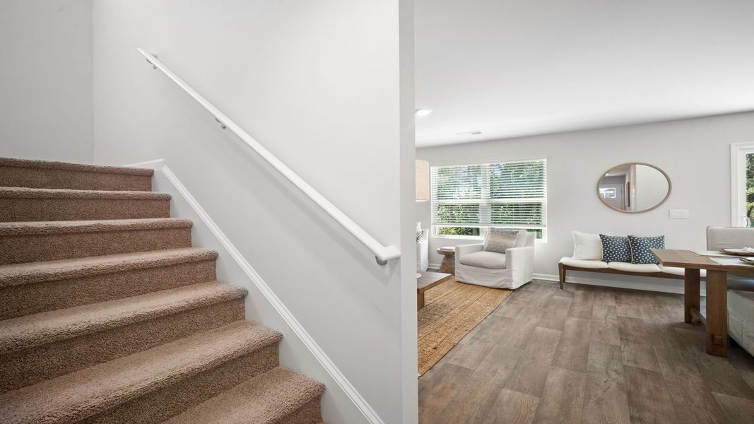 Furnished interior view inside a new home in The Pines at New Hampstead, Savannah (Image 5).