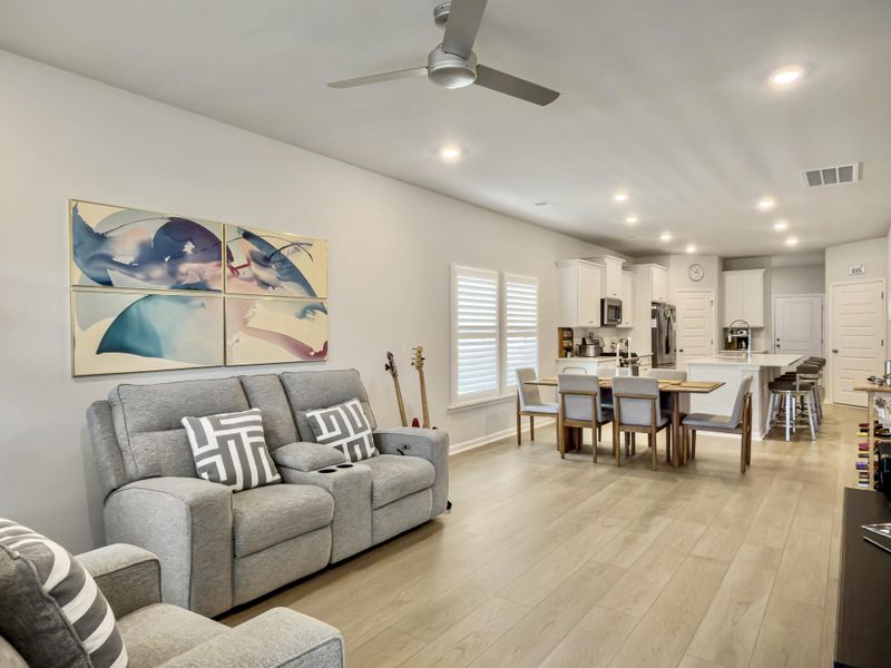 Furnished interior view inside a new home in , Summerville (Image 19).