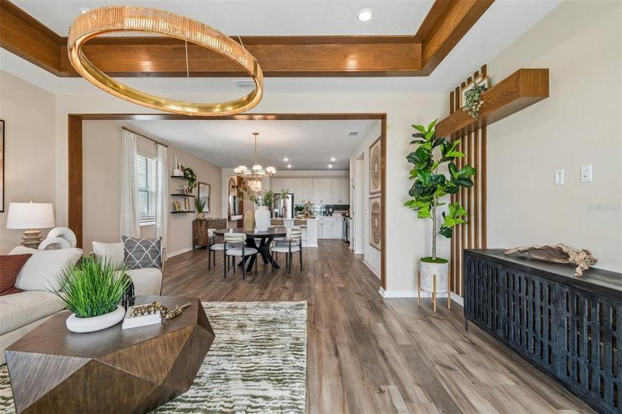 Furnished interior view inside a new home in Coasterra, Palmetto (Image 30).