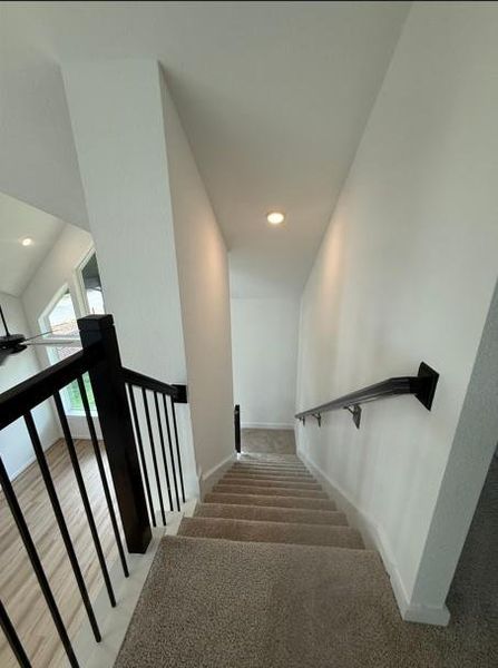 The game room overlooks the family room downstairs. Great for entertaining. The game room overlooks the family room downstairs. Great for entertaining.