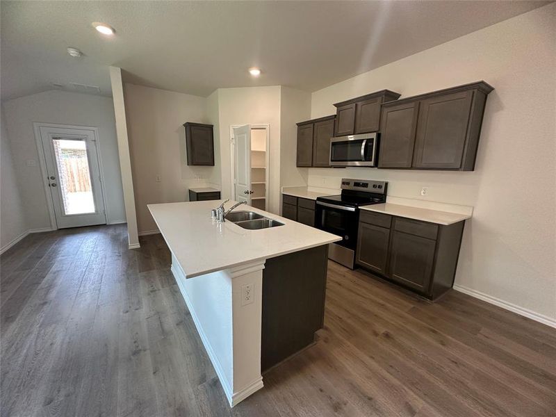 Furnished interior view inside a new home in Cartwright Ranch, Crandall (Image 5). Furnished interior view inside a new home in Cartwright Ranch, Crandall (Image 5).