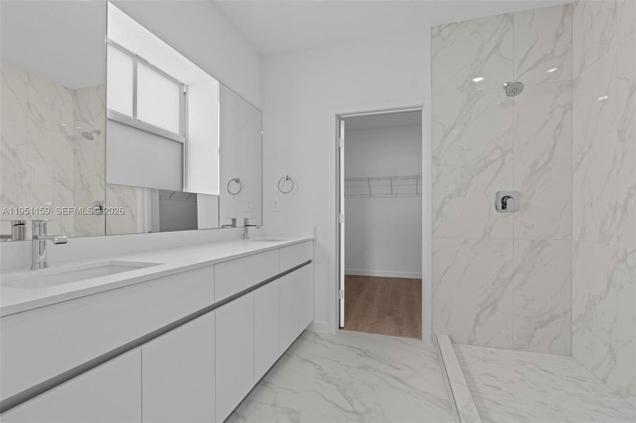 Furnished interior view inside a new home in , Homestead (Image 9). Furnished interior view inside a new home in , Homestead (Image 9).