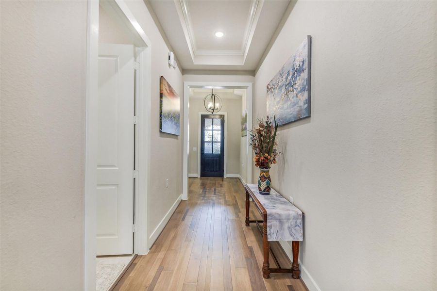 Furnished interior view inside a new home in Chambers Creek, Willis (Image 30).