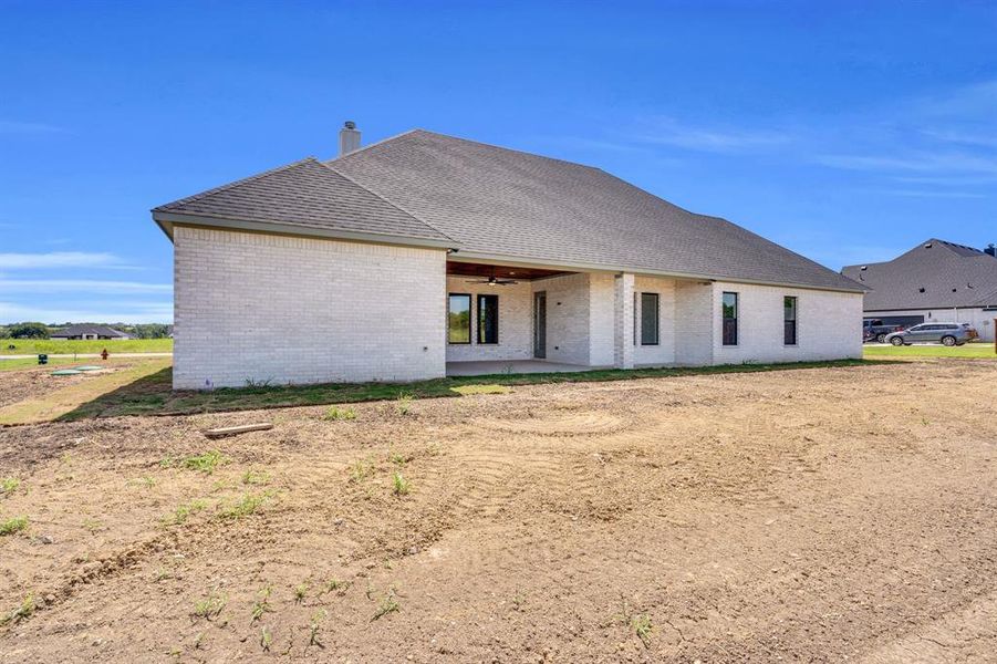 Front exterior of a new home in , Waxahachie, TX, highlighting curb appeal (Image 19).