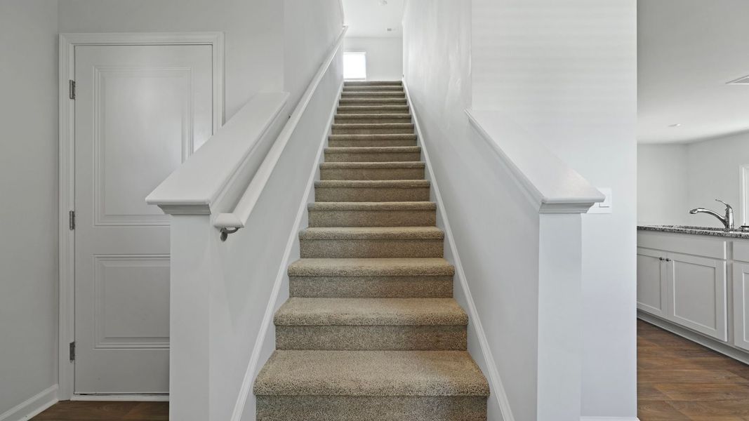 Representative unfurnished interior of a home built from the ELSTON by D.R. Horton in Hillcrest, Ravenel (Image 11).