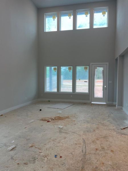 In-progress construction of a new home in Clopton Farms, Montgomery, TX (Image 6).